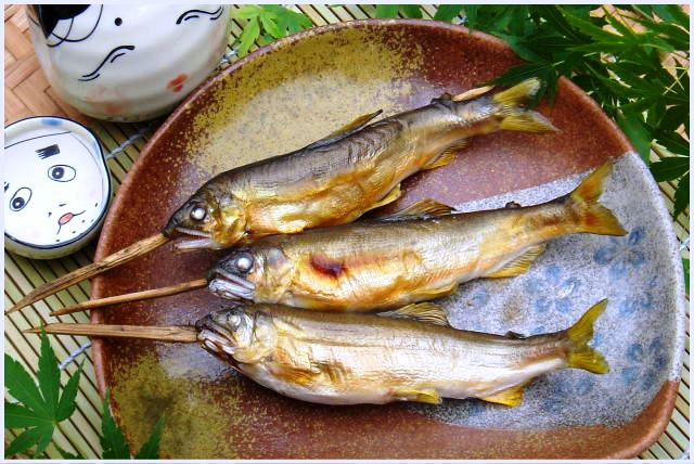 鮎素焼き